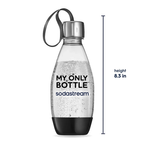 Sodastream My Only Bottle Loop Cap Black 16.9 oz